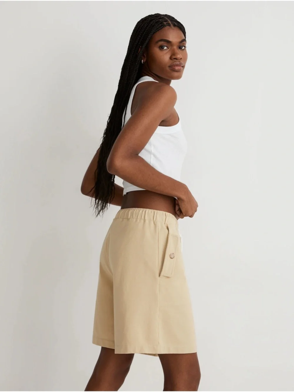 Madewell Structured Terry Pull-on Shorts